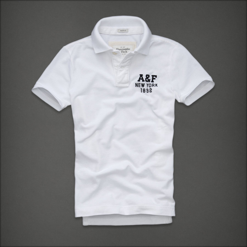 Abercrombie Fitch Hombres Polo Corto Remera AF7143